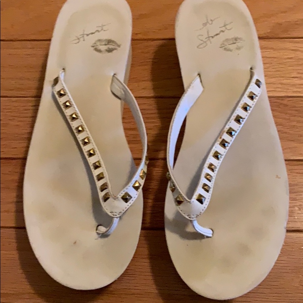 Colin Stuart wedge flip flop